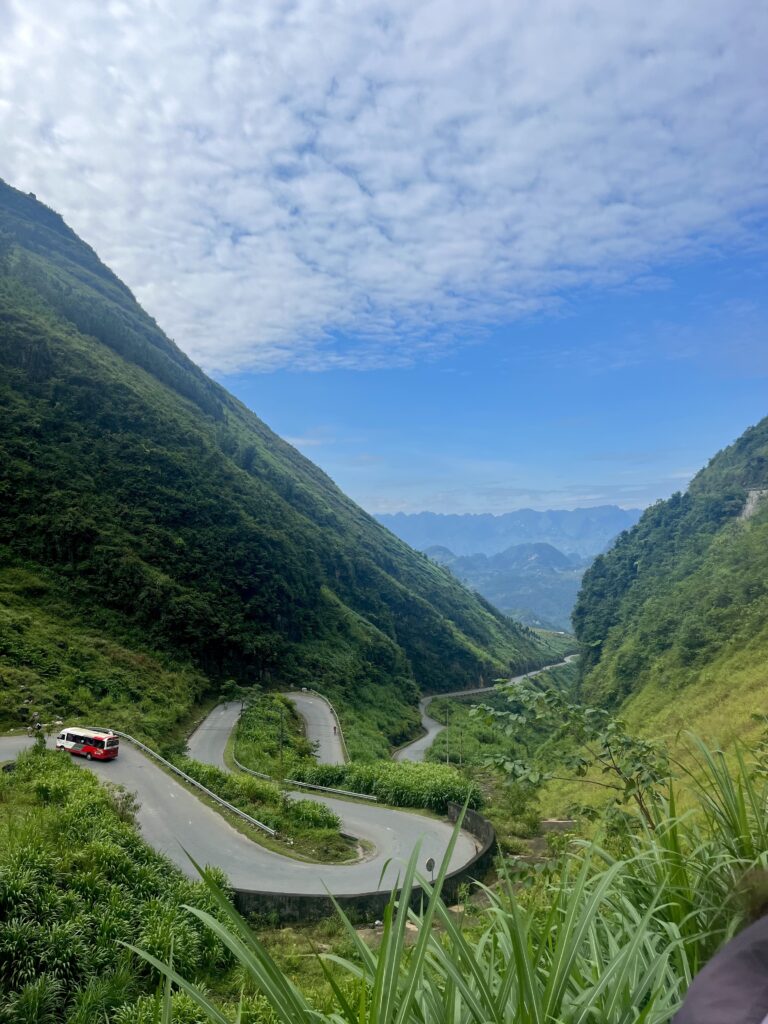 Vietnam's Ha Giang Loop
Beautiful blue and green colours
Vietnam 
Windy roads